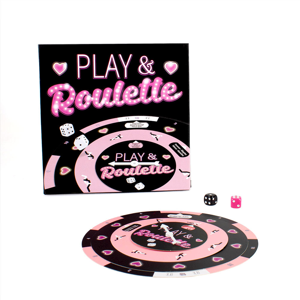Play and Roulette Game | Front View | "adult roulette game - front view"