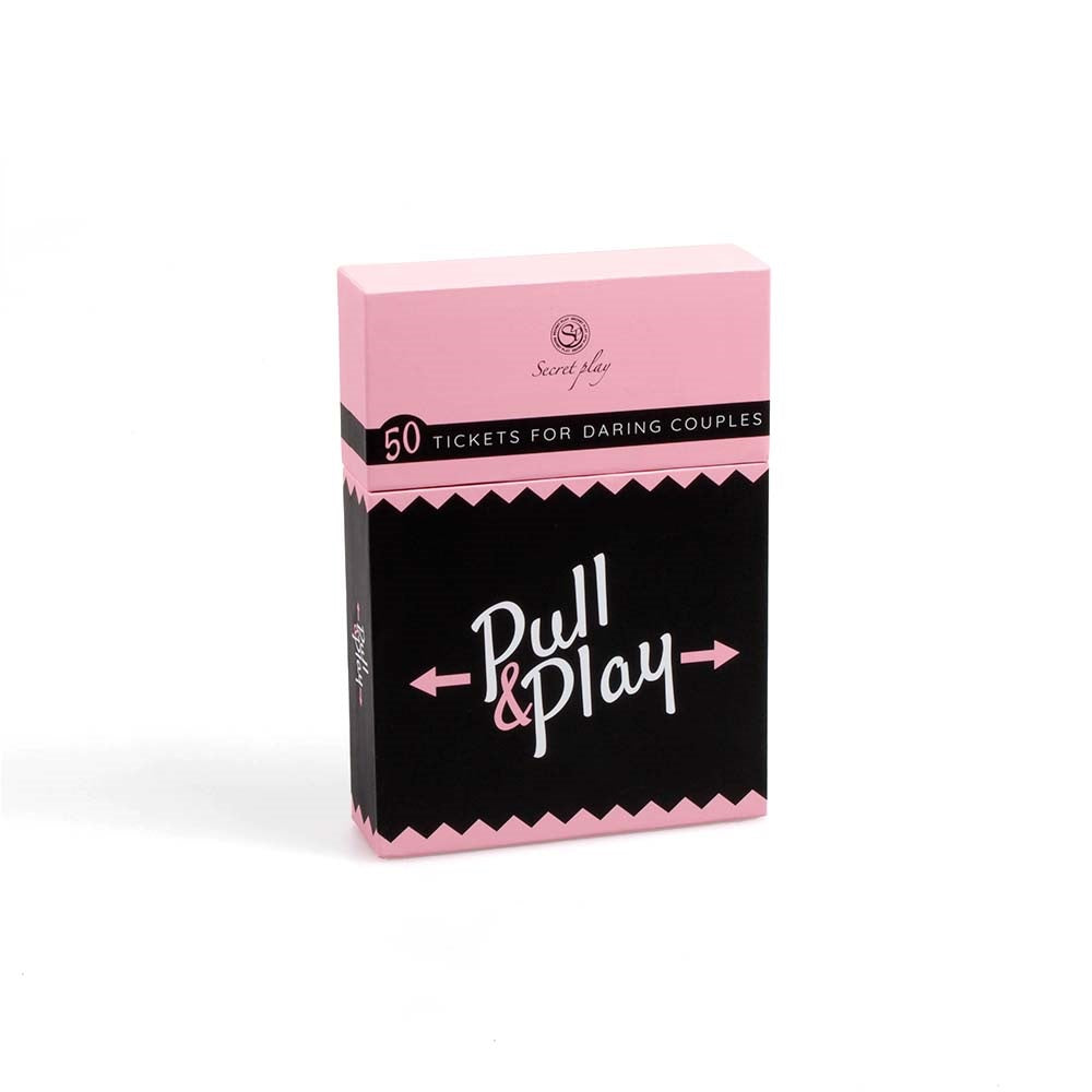 Pull and Play Game | Front View | "adult party game - front view"