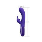 Pretty Love Cerberus Youth Rabbit Vibrator | Side View | "Youth rabbit vibrator - side view"