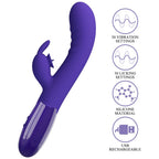 Pretty Love Cerberus Youth Rabbit Vibrator | Detail View | "Youth rabbit vibrator - detail view"