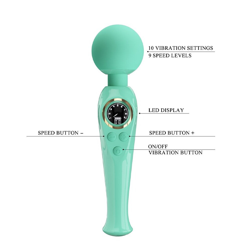 Pretty Love Skyler Wand With LED Display | Back View | "LED wand - back view"