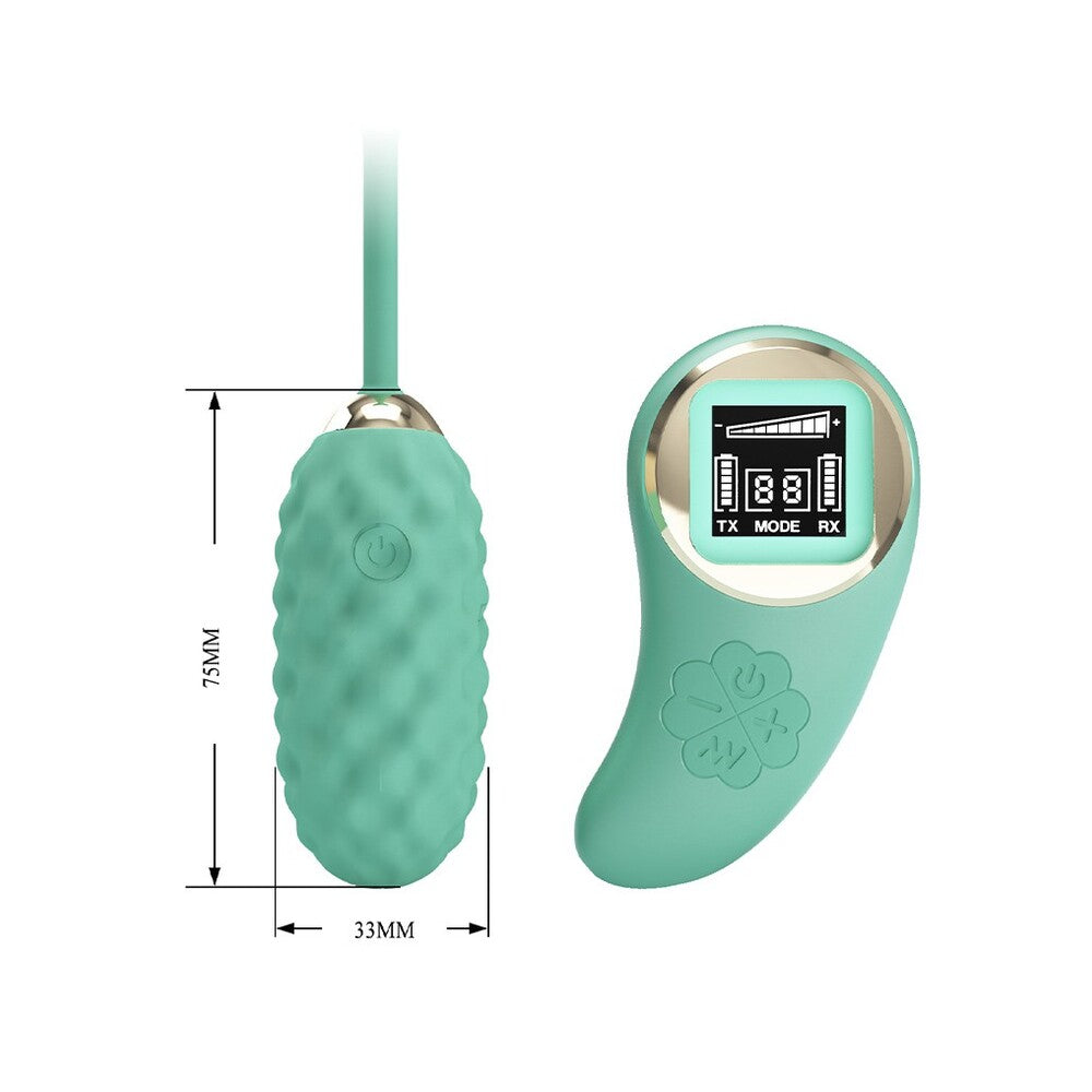 Pretty Love Vivan Remote Control Egg Vibrator | Side View | "Remote egg vibrator - side view"