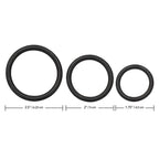 3 Piece Rubber Ring Set|Feature View|"Rubber ring set - features"