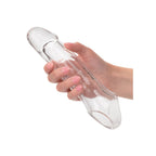 CalExotics Performance Maxx Clear Extension 7.5 Inches|Detail View|"Clear extension - detail view"