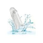CalExotics Performance Maxx Clear Extension 7.5 Inches|Size View|"Clear extension - size guide"