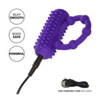 5 Bead Maximus Rechargeable Cock Ring|Detail View|"5 bead device - detail view"
