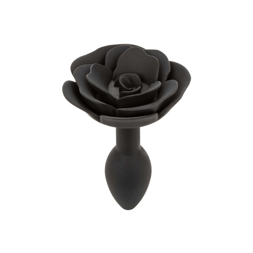 CalExotics Forbidden Small Rose Anal Plug | Front View | "Small rose anal plug - front view"