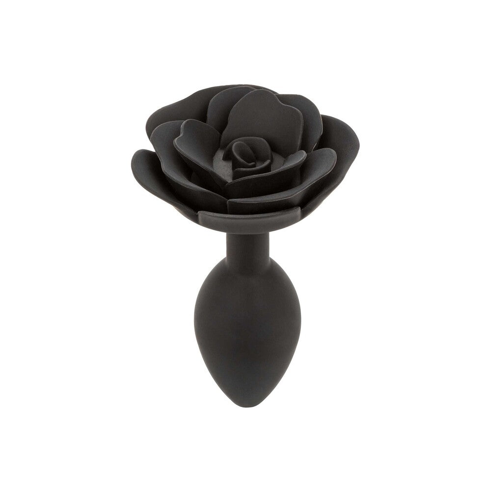 CalExotics Forbidden Large Rose Anal Plug | Front View | "Large rose anal plug - front view"