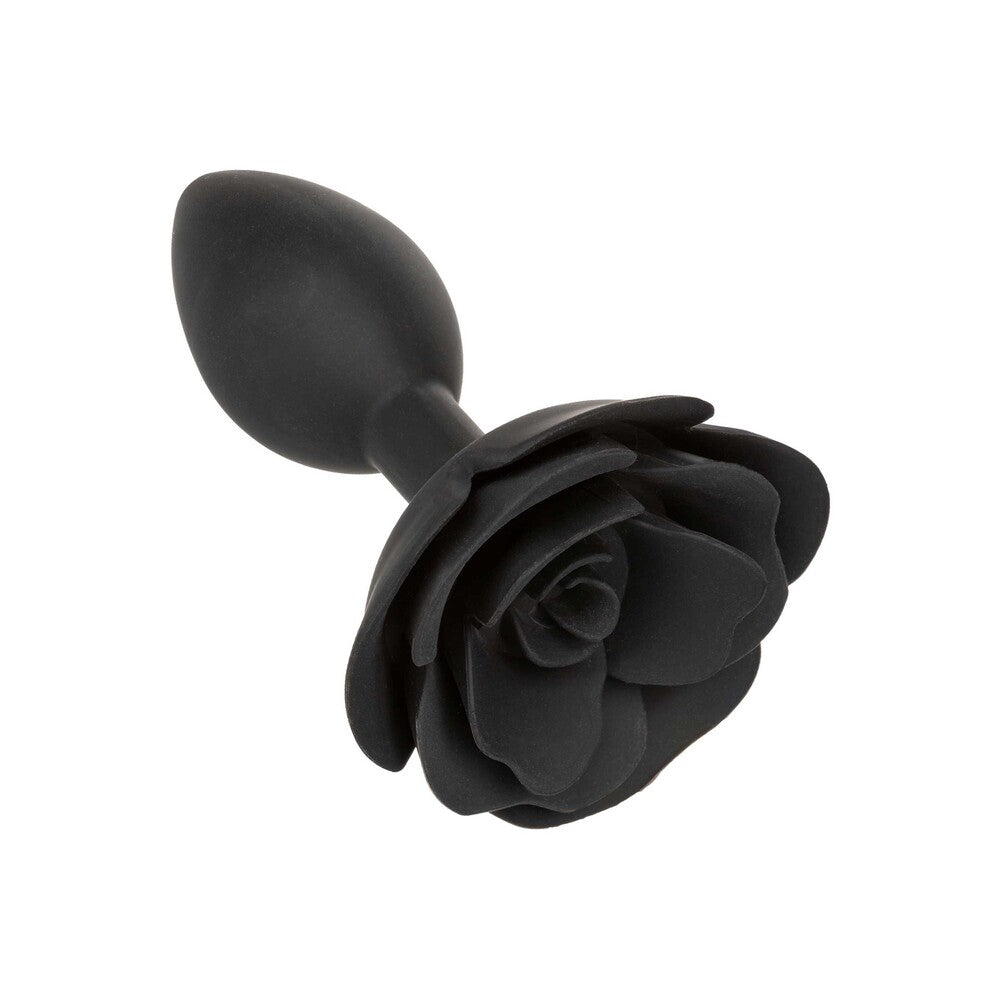 CalExotics Forbidden Large Rose Anal Plug | Side View | "Large rose anal plug - side view"