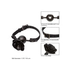 CalExotics Forbidden Removable Rose Gag | Detail View | "Removable rose gag - detail view"