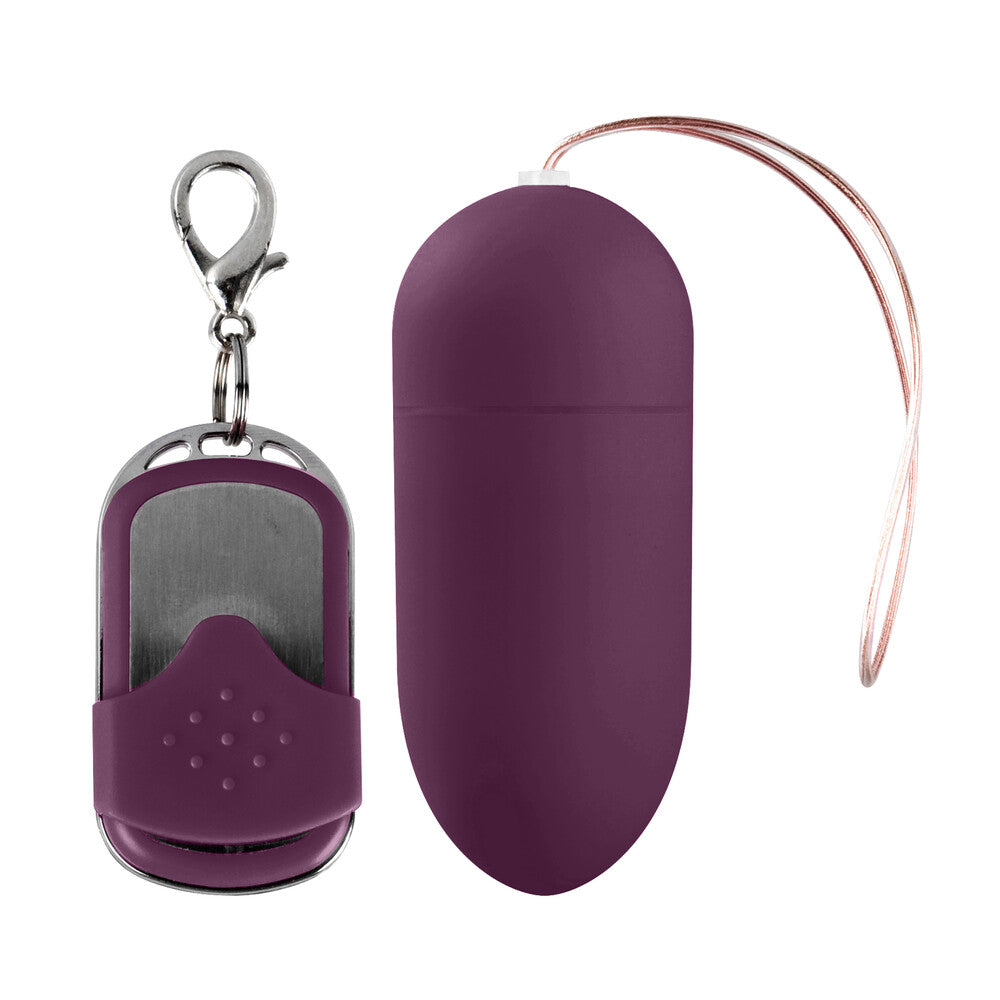 10 Speed Remote Vibrating Egg BIG Purple|Product View|"Purple egg - product view"