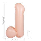 Blow Up Dick 31.5 Inch|Size View|"Inflatable toy - size guide"