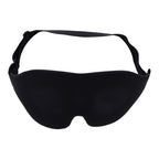 Sportsheets Blackout Blindfold | Wear View | "Premium blindfold - wear demonstration"