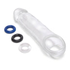 Size Up Clear Penis 2 Inch Extender|Detail View|"Clear enhancer - detail view"