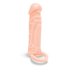 Size Up Silicone Realistic 1 Inch Extender|Detail View|"Silicone enhancer - detail view"