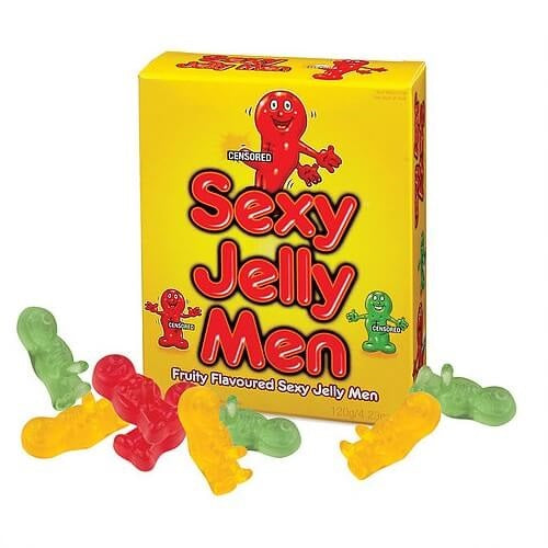 Sexy Jelly Men | Front View | Gummy candy