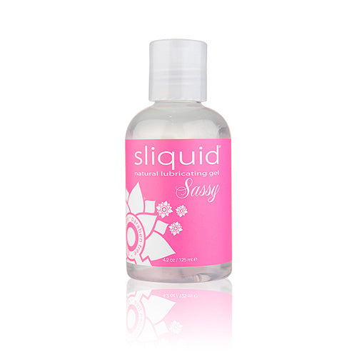 Sliquid Naturals Sassy Anal Lubricant-125ml | Front View | Dense lubricating gel
