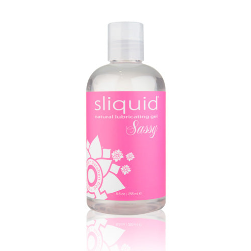 Sliquid Naturals Sassy Anal Lubricant-255ml | Front View | Thick gel formula