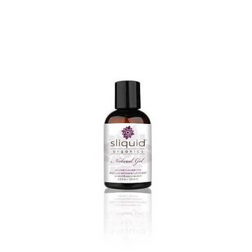 Sliquid Organics Natural Gel Thick Lubricant-125ml | Front View | Thick natural lubricant