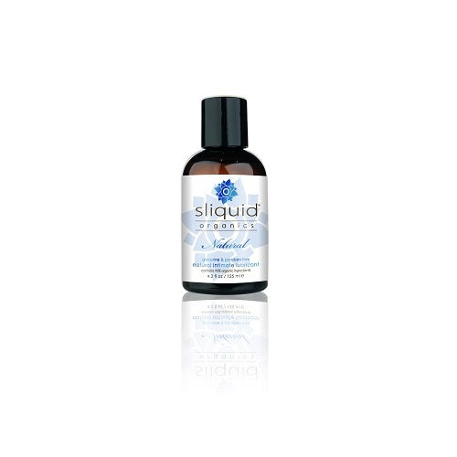 Sliquid Organics Natural Intimate Lubricant-125ml | Front View | Natural intimate lubricant