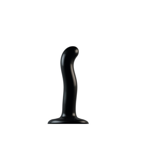 Strap-on-Me P&G Spot Dildo Small Black | Main View | "small black p&g spot dildo - main view"