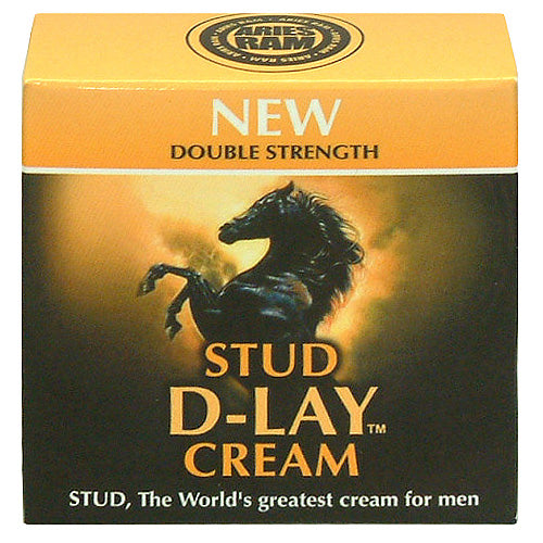 Stud D-Lay Cream | Front View | Delay performance cream