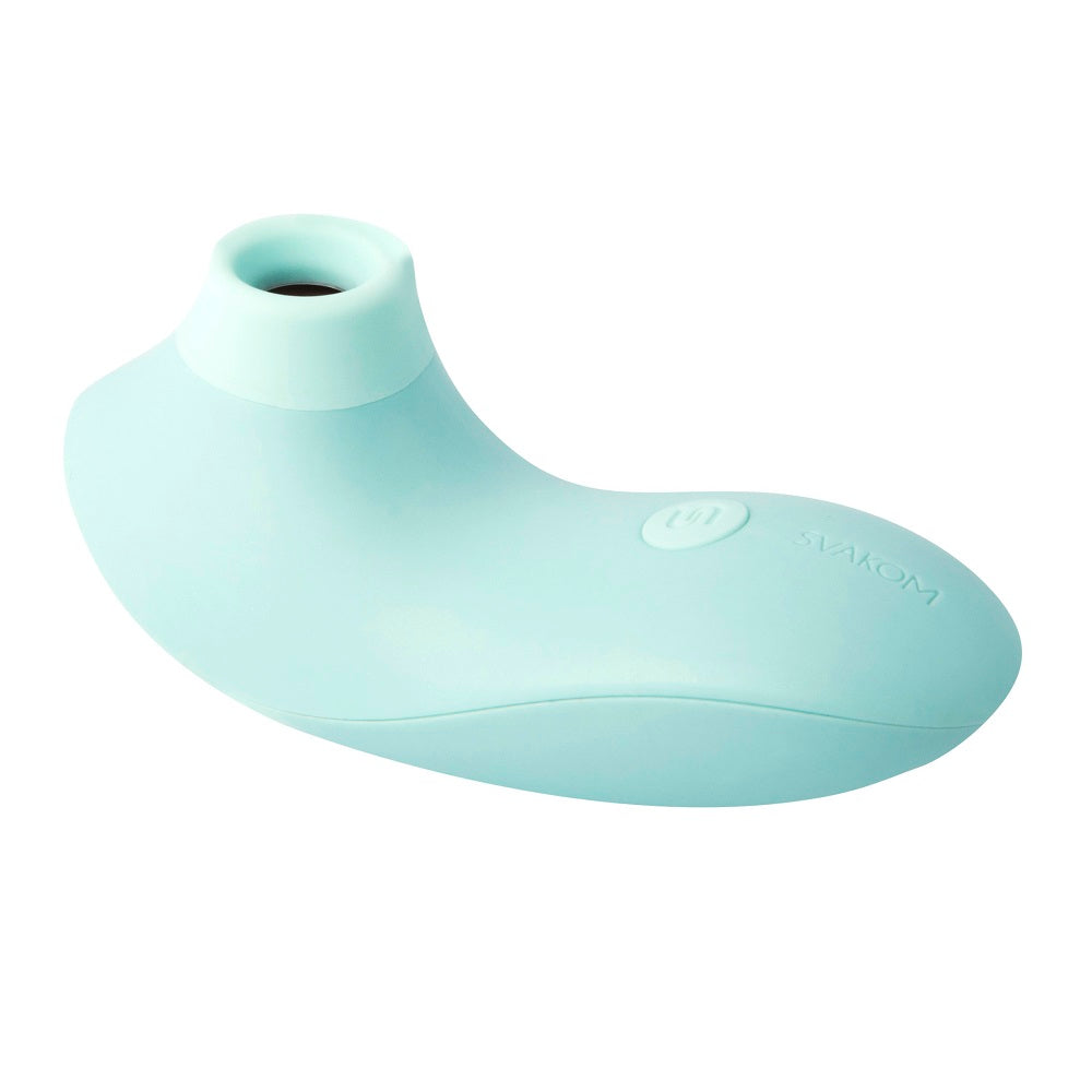 Svakom Pulse Lite Neo Seafoam Blue|Front View|"Seafoam blue pulse lite neo - front view"