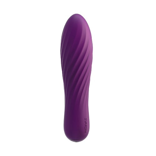 Svakom Tulip Rechargeable Bullet Vibrator Purple | Main View | "purple rechargeable bullet vibrator - main view"