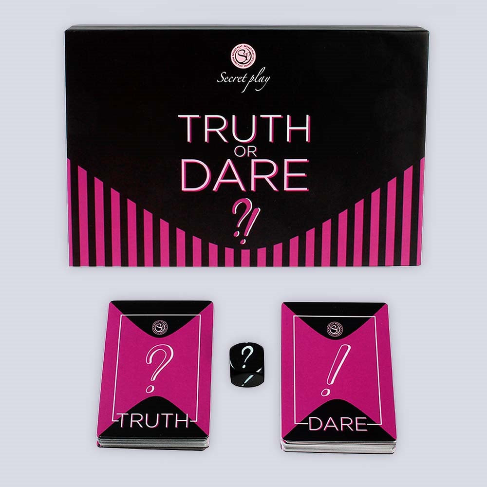 Truth or Dare Game | Front View | "adult party game - front view"