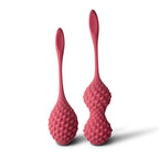 Rocks Off Unite Silicone Kegel Set | Front View | "Silicone kegel set - front view"