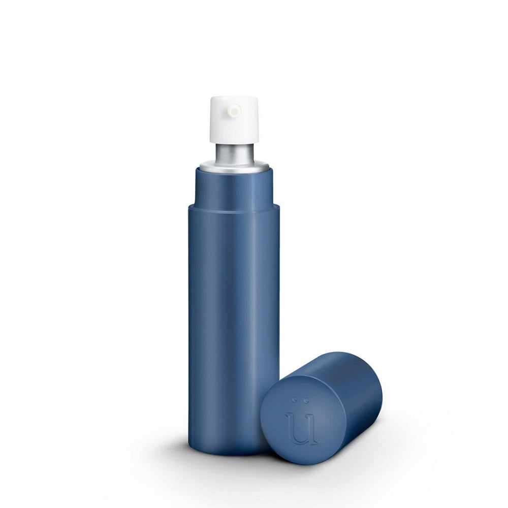 Uberlube Good-To-Go Traveller Blue|Front View|"Blue travel size lubricant - front view"