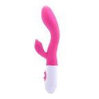 30 Function Silicone GSpot Vibrator Pink|Product View|"Pink G-spot vibe - product view"