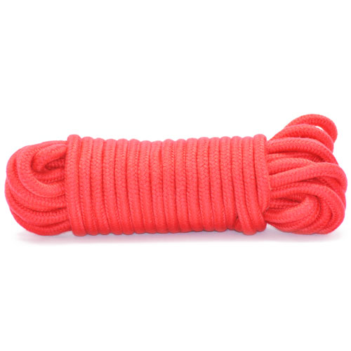 10 Meters Red Bondage Rope|Product View|"Red rope - product view"