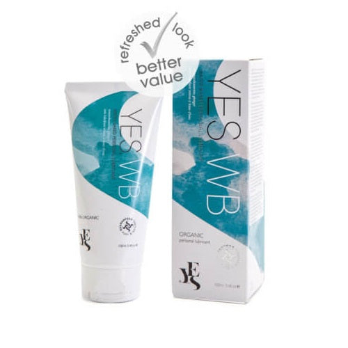YES Organic Water Based Personal Lubricant-100ml Adult Toys Direct