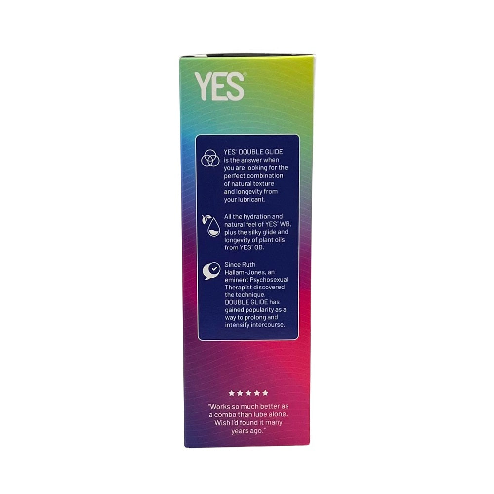YES Double Glide Natural Lubricant Combo Pack
