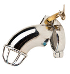 Impound Exhibition Male Chastity Device | Side View | Side profile view