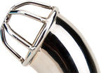 Impound Exhibition Male Chastity Device | Detail View | Lock mechanism close-up