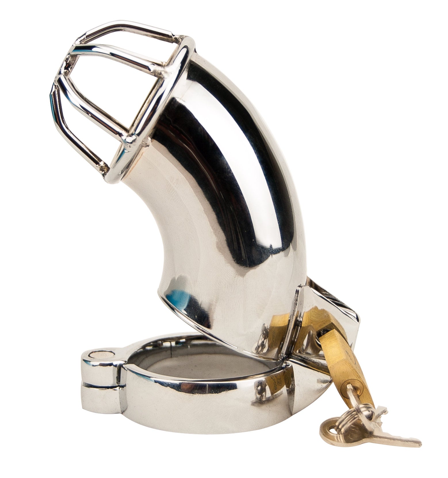 Impound Exhibition Male Chastity Device | Package View | Complete package display