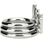 Impound Spiral Male Chastity Device | Set View | Complete set contents