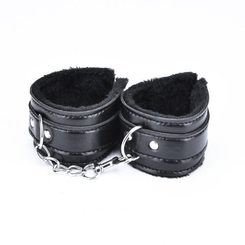 Loving-Joy-Beginners-Bondage-Kit-Black-8-Piece|Package View|"bondage kit contents - package view"