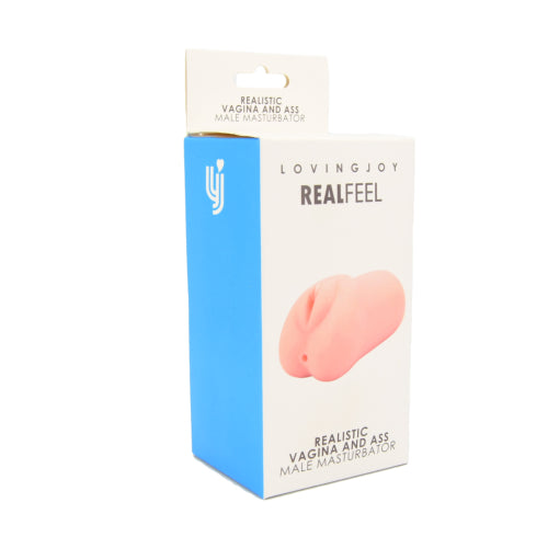 Loving-Joy-Realistic-Vagina-And-Ass-Male-Masturbator|Package View|"masturbator packaging - package view"