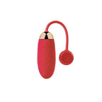 Svakom-Ella-APP-Controlled-Silicone-Vibrating-Egg-Red|Detail View|"vibrating egg controls - detail view"