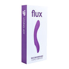 Loving-Joy-FLUX-Silicone-Bendable-G-Spot-Vibrator|Package View|"g-spot vibrator retail packaging - package view"