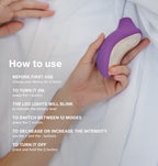 LELO SONA 2 Sonic Clitoral Massager - Purple