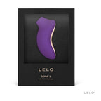 LELO-SONA-2-Sonic-Clitoral-Massager-Purple|Back|"charging port and controls - back view"