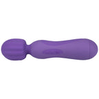 Loving-Joy-10-Function-Magic-Wand-Vibrator-Purple|Detail-3|"charging port detail - detail view 3"