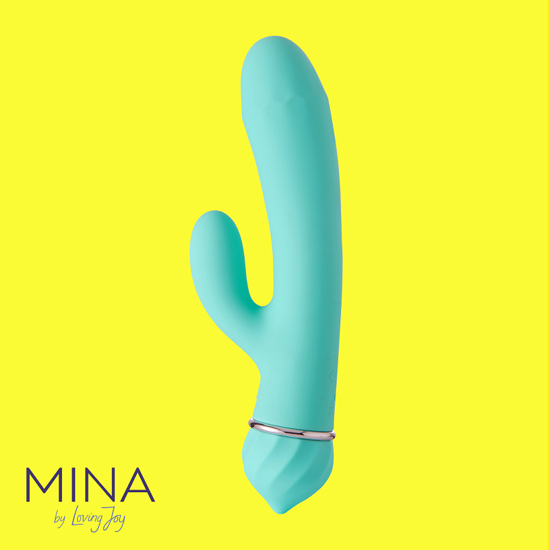 Mina-Soft-Silicone-Rabbit-Vibrator|Detail-2|"charging port close up - detail view 2"