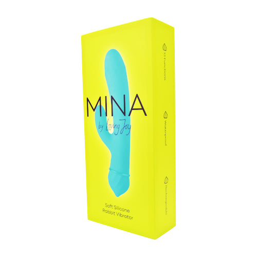 Mina-Soft-Silicone-Rabbit-Vibrator|Back|"control panel interface - back view"