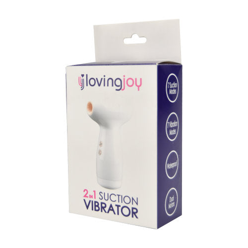 Loving-Joy-2-In-1-Suction-Vibrator|Side|"ergonomic handle design - side view"