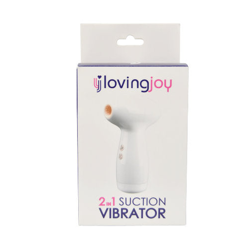 Loving-Joy-2-In-1-Suction-Vibrator|Package|"retail packaging with features - package view"